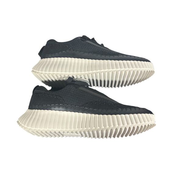 Hey Girl by Corkys Black Platform Sneakers Size 10 Casual Comfort Walking Shoe - Picture 3 of 12